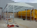 structure hangar acier