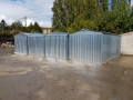 4 garages galva en batterie de 5.08x2.60x2.11 chacun(59)